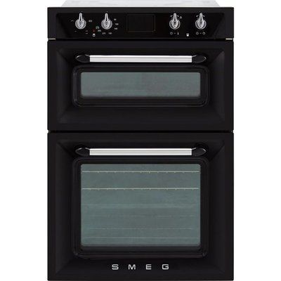 Smeg Victoria DOSF6920N1 Built In Electric Double Oven - Black