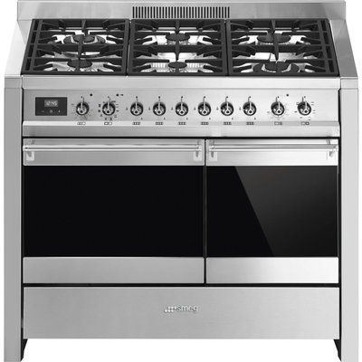 Smeg Opera A2PY-81 Dual Fuel Range Cooker - Stainless Steel