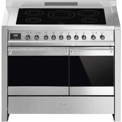 Smeg A2PYID-81 A2PYID-8 Opera Stainless Steel 100cm Electric Range Cooker with Induction Hob