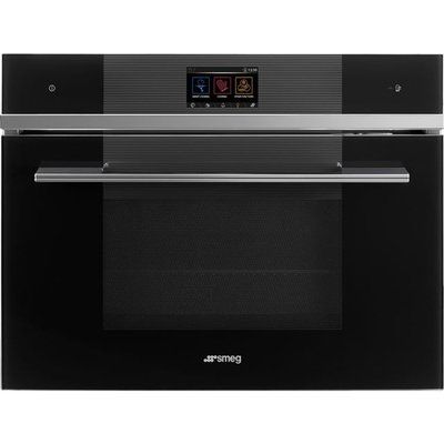Smeg Linea SF4104WVCPN Wifi Connected Built In Compact Electric Single Oven - Black