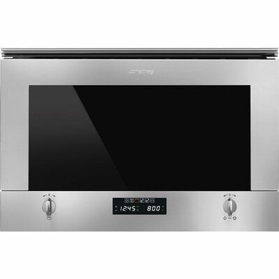 Smeg MP422X1 Cucina Built-In Microwave with Grill - Stainless Steel