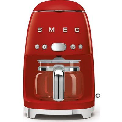 Smeg 50s Retro DCF02RDUK Filter Coffee Machine - Red