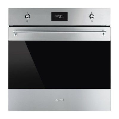 Smeg SFP6301TVX Classic Multifunction Pyrolytic Electric Buit-in Single Oven - Stainless Steel