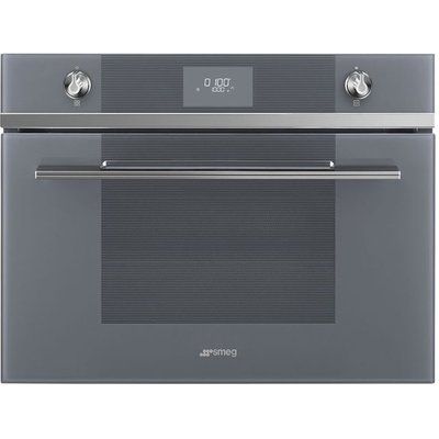 Smeg Linea SF4101MS1 Built In Microwave With Grill