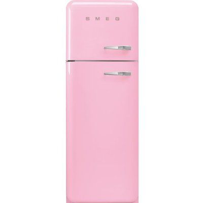 Smeg Left Hand Hinge FAB30LPK5 70/30 Fridge Freezer - Pink