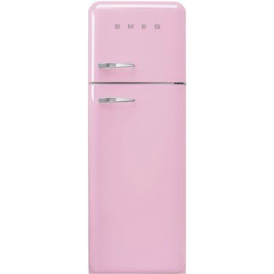 Smeg Right Hand Hinge FAB30RPK5 70/30 Fridge Freezer - Pink