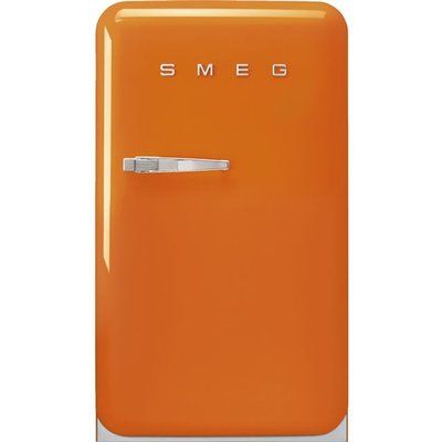Smeg FAB10ROR5 Fridge with Ice Box - Orange