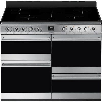 Smeg SYD4110I-1 Electric Range Cooker with Induction Hob - Stainless Steel