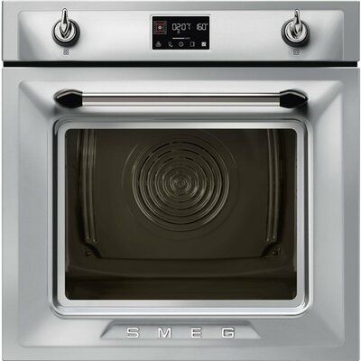 Smeg Victoria SOP6902S2PX Built In Electric Single Oven with added Steam Function - Stainless Steel