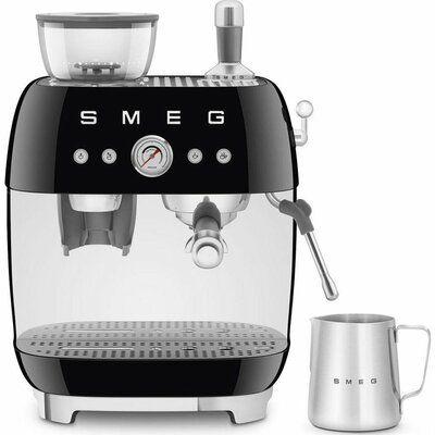 Smeg EGF03BLUK Bean to Cup Coffee Machine - Black 