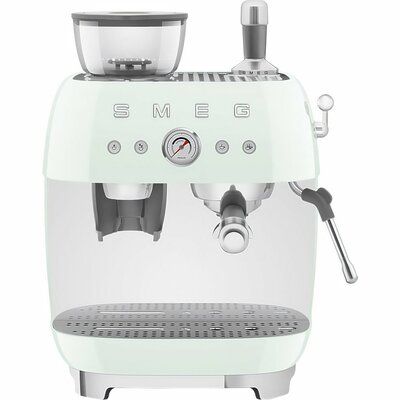 Smeg 50s Style EGF03PGUK Espresso Coffee Machine - Pastel Green