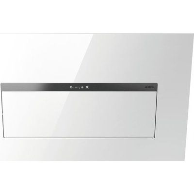 Elica BLOOM-LUX-WH 85 cm Chimney Cooker Hood - White Glass