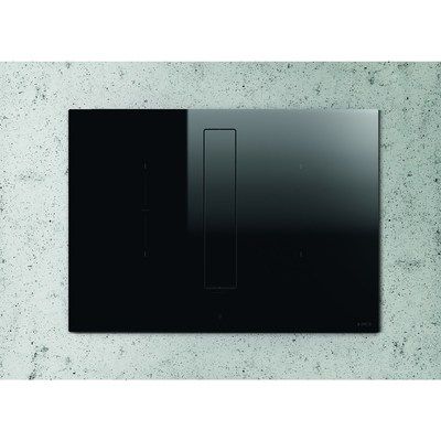 Elica NT-FIT-70 72cm Wide Induction Hob With In-built Extractor - Black