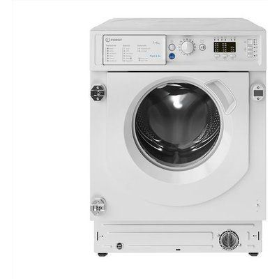 Indesit BIWDIL75125UKN Integrated 7Kg / 5Kg Washer Dryer with 1200 rpm