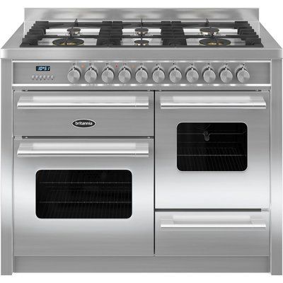 Britannia Delphi 110 RC11XGIDES Electric Induction Range Cooker - Stainless Steel