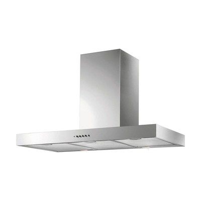 Bertazzoni KT90MAS1XB 90cm Soft Touch Button Control T-shaped Cooker Hood - Stainless Steel