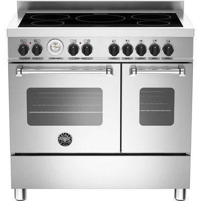 Bertazzoni Master Series MAS90-5I-MFE-D-XE 90cm Electric Range Cooker with Induction Hob