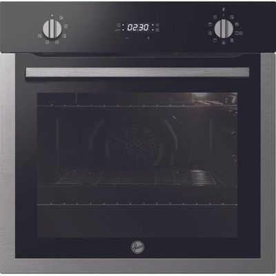 Hoover HOC3UB5858BI H-OVEN 300 9 Function Electric Built-in Single Oven With Pyrolytic Cleaning - Black