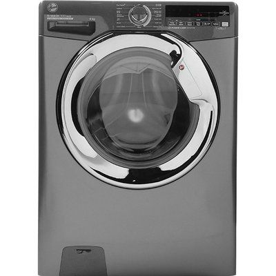 Hoover H-Wash 300 H3WS69TAMCGE NFC 9 kg 1600 Spin Washing Machine - Granite