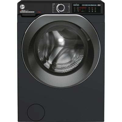Hoover HW411AMBCB/1-80 H-Wash 500 11kg Freestanding Washing Machine - Black