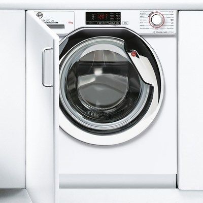 Hoover HBWS48D1ACE-80 H-WASH 300 8kg 1400rpm Integrated Washing Machine - White