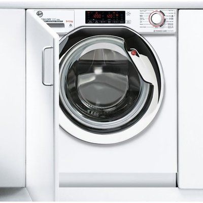 Hoover H-WASH&DRY 300 PRO HBDOS695TAMCE Wifi Connected Integrated 9Kg / 5Kg Washer Dryer - White
