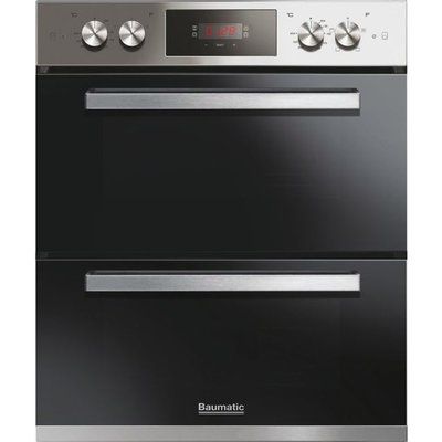 Baumatic BOS243X Built Under Electric Single Oven - Stainless Steel