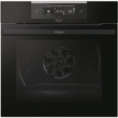 Haier Series 2 HWO60SM2F3BH Wifi Connected Built In Electric Single Oven - Black