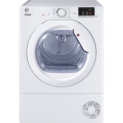 Hoover H-Dry 300 HLE C9DG WiFi-enabled 9 kg Condenser Tumble Dryer - White 