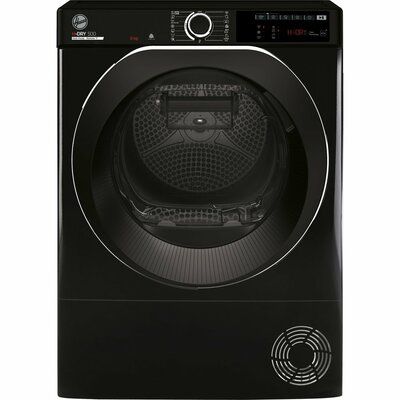 Hoover NDEH8A2TCBEB-80 Wifi Connected 8Kg Heat Pump Tumble Dryer - Black
