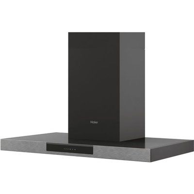 Haier Series 2 HATS9DS2XWIFI Wifi Connected 90 cm Chimney Cooker Hood - Black