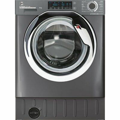 Hoover H-WASH 300 HBWOS69TAMCRE Integrated 9kg Washing Machine - Anthracite