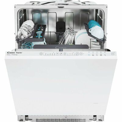 Candy Rapido CI4E7L0W Wifi Connected Fully Integrated Standard Dishwasher