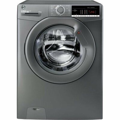 Hoover H-Wash 300 H3W410TAGGE NFC 10 kg 1400 Spin Washing Machine - Graphite