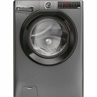 Hoover H-Wash 350 H3WPS696TMBR6-80 WiFi-enabled 9kg 1600rpm Washing Machine - Graphite