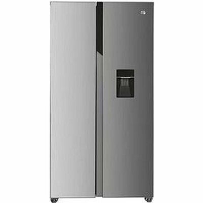 Hoover HHSBSO-6174XWDK-1 American Style Fridge Freezer With Non Plumbed Water Dispenser - Inox