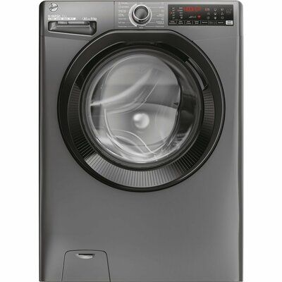 Hoover H-WASH 350 H3WPS496TAMBR6-80 9kg Washing Machine - Graphite