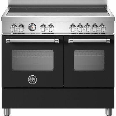 Bertazzoni Master Series MAS105I2ENEC Dual Fuel Range Cooker - Black