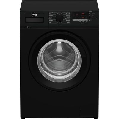 Beko WTL84151B 8kg 1400rpm Freestanding Washing Machine - Black