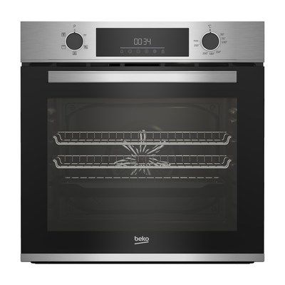 Beko CIFY81X AeroPerfect Electric Single Fan Oven With SteamShine Cleaning - Stainless Steel