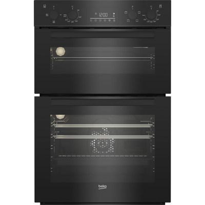 Beko BBDF22300B Built In Electric Double Oven - Black