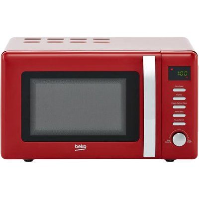 Beko Retro MOC20200R 20 Litre Microwave - Red