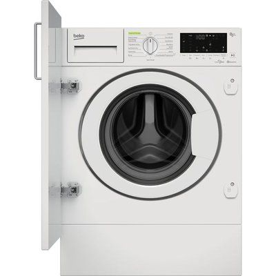 Beko RecycledTub WDIK854421F Integrated 8Kg / 5Kg Washer Dryer with 1400 rpm - White
