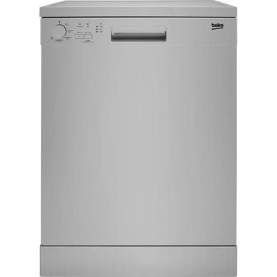 Beko DFN05320S Standard Dishwasher - Silver