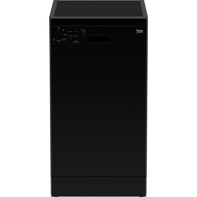 Beko DFS05020B Slimline Dishwasher - Black