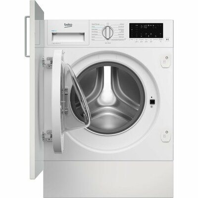Beko RecycledTub WTIK94121F Integrated 9kg Washing Machine with 1400 rpm - White