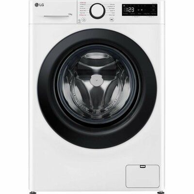 LG TurboWash 360 with AI F4C510WBTN1 10 kg 1400 Spin Washing Machine - White 
