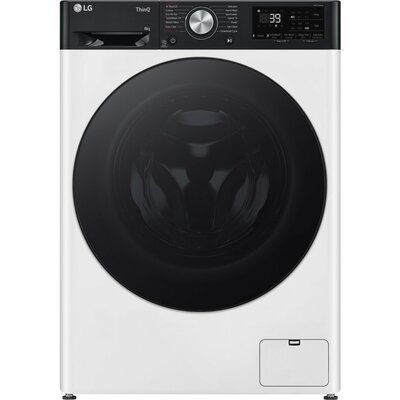 LG TurboWash 360 with AI F2Y708WBTN1 WiFi-enabled 8 kg 1200 Spin Washing Machine - White 