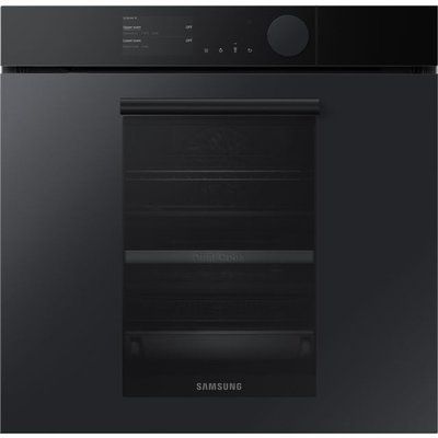 Samsung Infinite NV75T9979CD Wifi Connected Built In Electric Single Oven with added Steam Function - Satin Grey