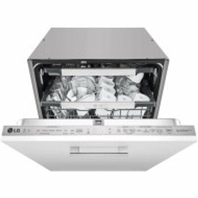 LG TrueSteam QuadWash DB425TXS 14 Place Built In Dishwasher